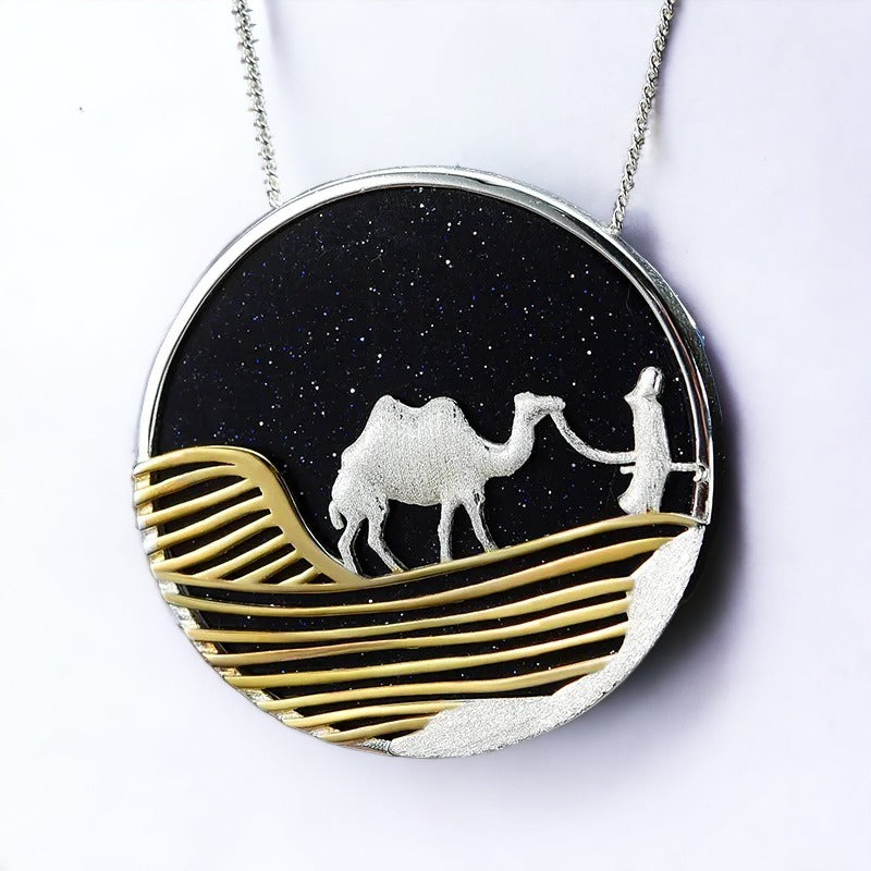 Moroccan Style Pendant For Women & Girls(Without Chain)