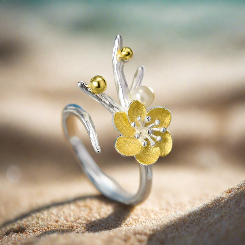 Plum Design Ring for Women & Girls