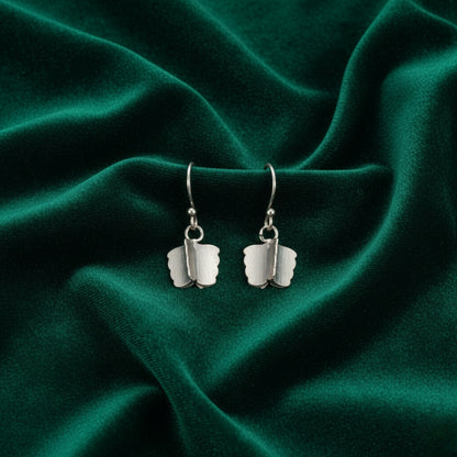 Sterling Silver Butterfly Hook Earrings for Women and Girls