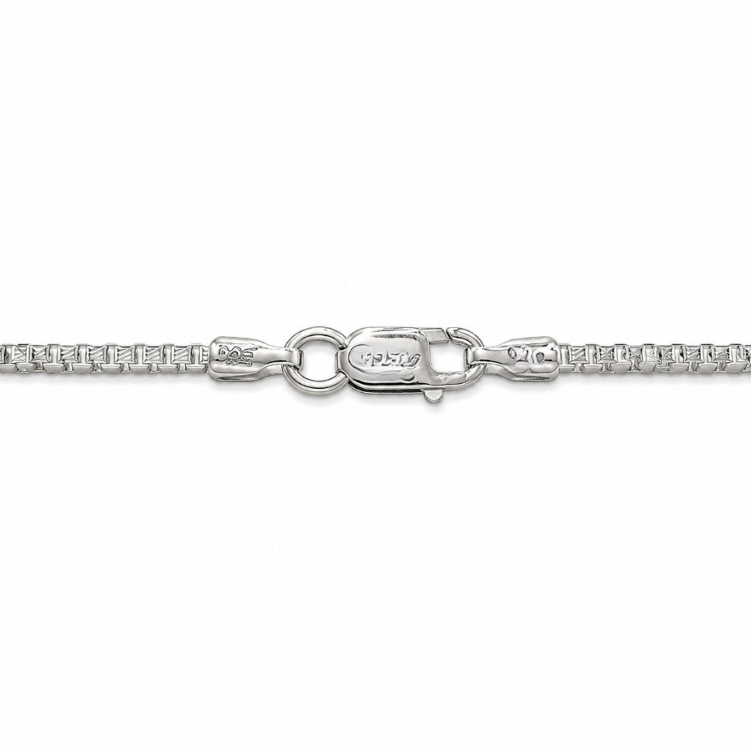 Sterling Silver Box Link Chain for Men and Women