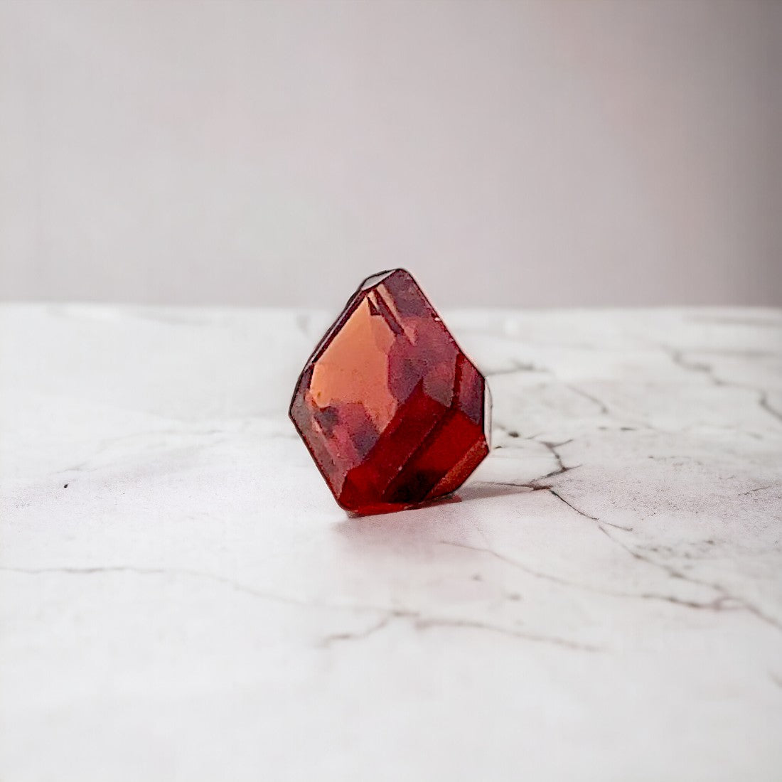 Gomed (Hessonite) Loose Stone – Natural Certified Gemstone for Astrology Use