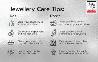 Sterling Silver Rosegold Plated Chandeiler design Studded Earrings For Women and Girls