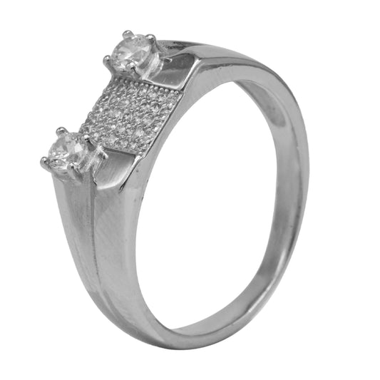 Sterling Silver EterKnight Twinset Ring for Men
