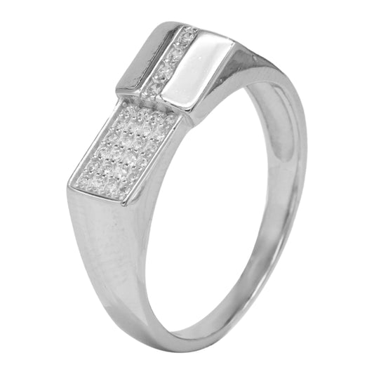 Sterling Silver EterKnight Strata Ring for Men