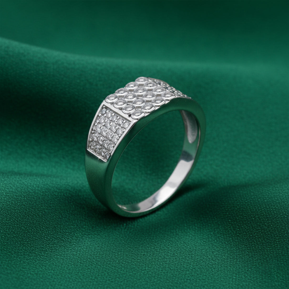 Sterling Silver EterKnight Matrix Ring for Men