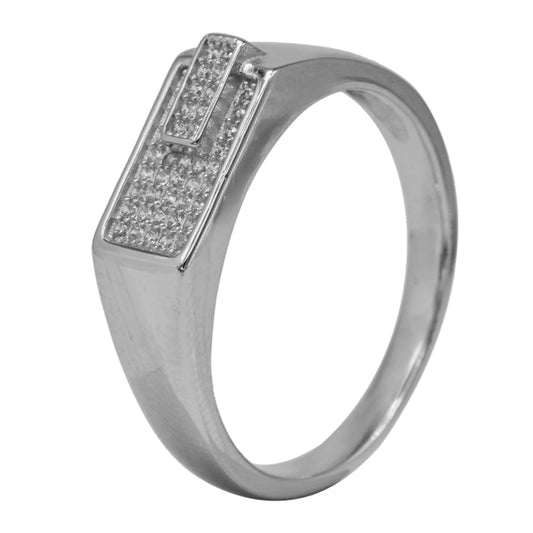 Sterling Silver EterKnight Vector Ring for Men