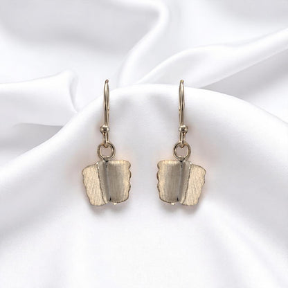 Sterling Silver Butterfly Hook Earrings for Women and Girls
