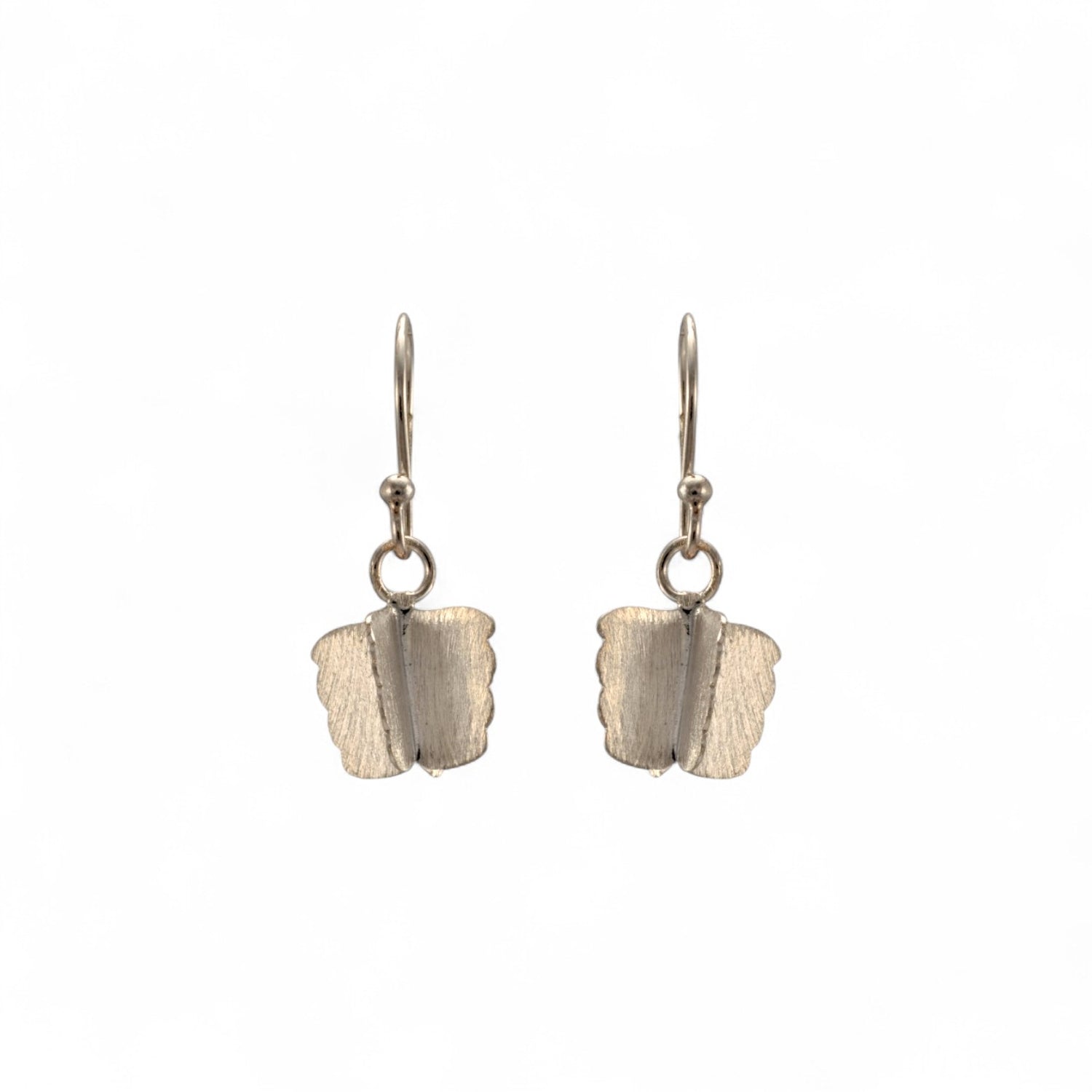 Sterling Silver Butterfly Hook Earrings for Women and Girls
