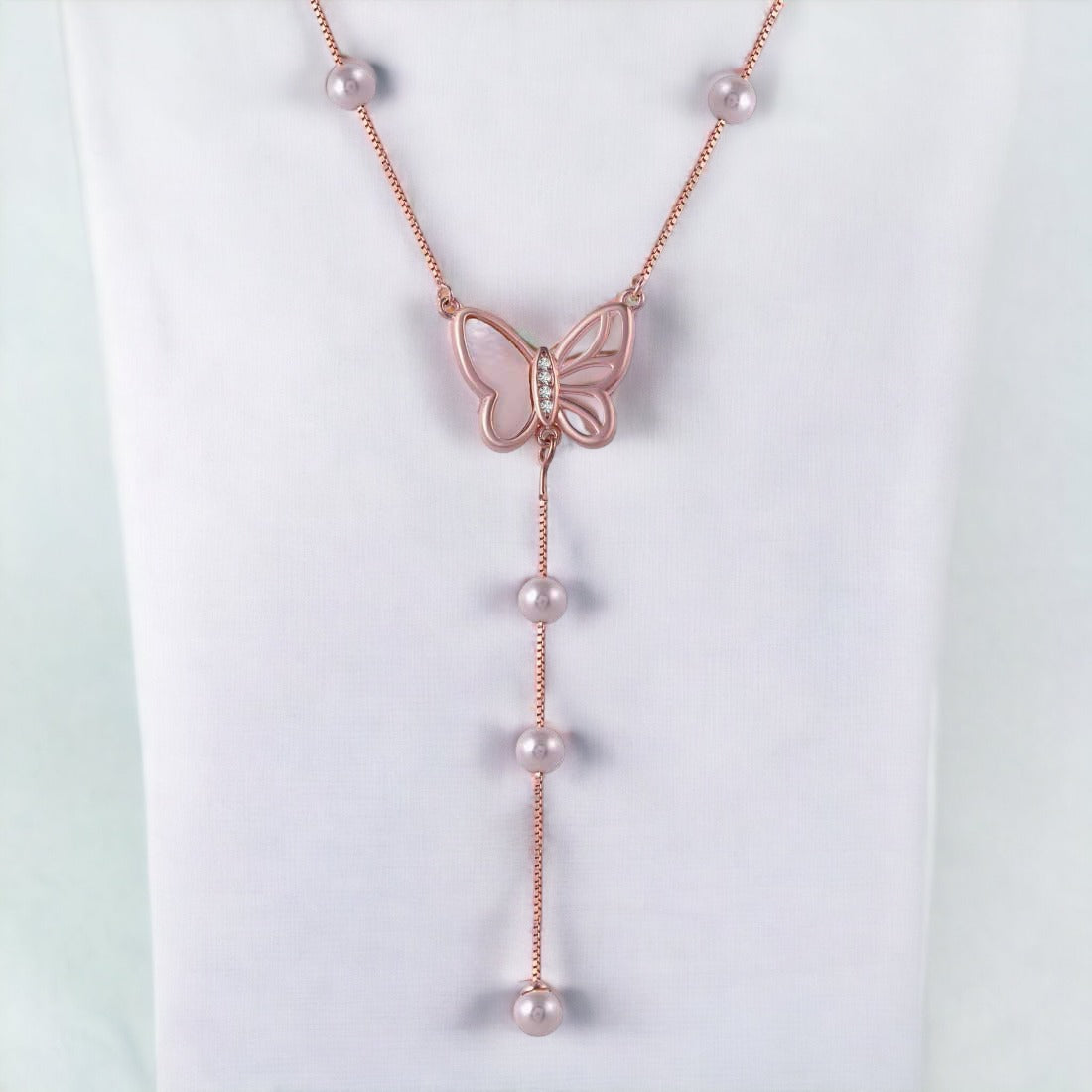 Cutout Butterfly Necklace For Women