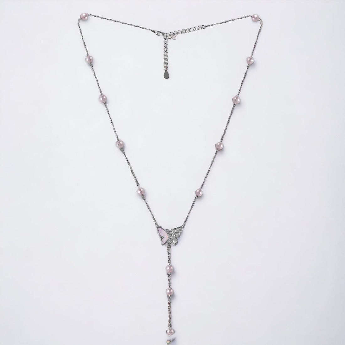 Silver Graceful Necklace For Women & Girls