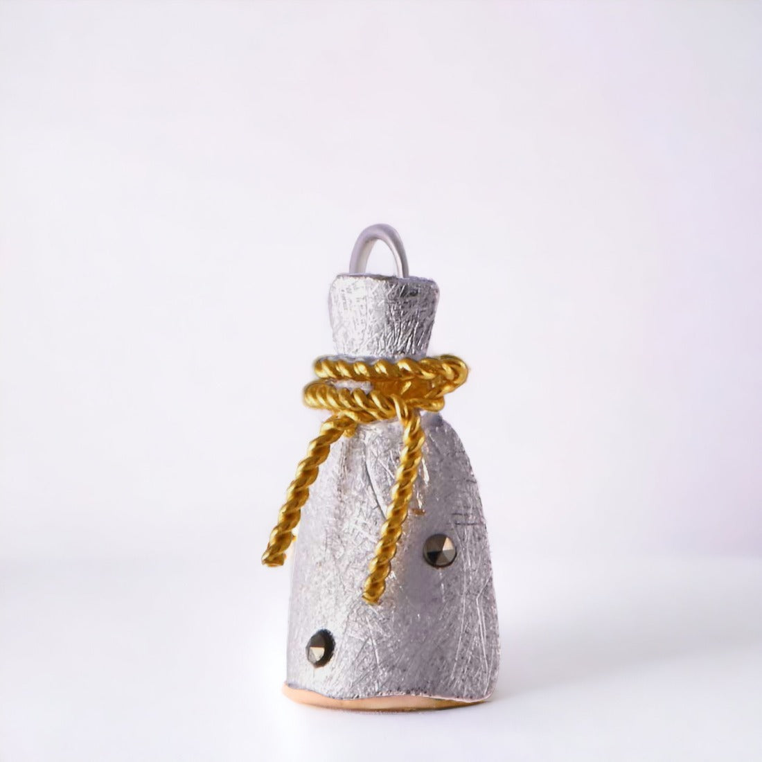 Potli Pendant With Earring Set(Without Chain)