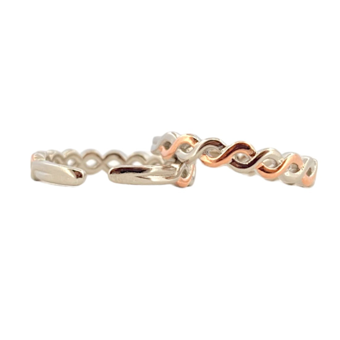 Close Link Toe Ring
