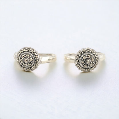 Flower Stud Toe Ring