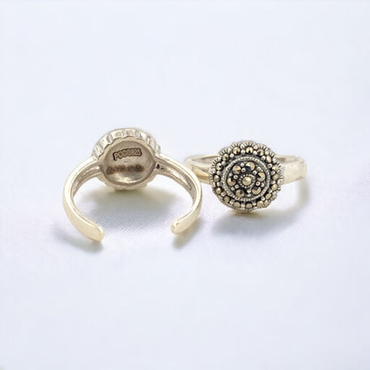 Flower Stud Toe Ring