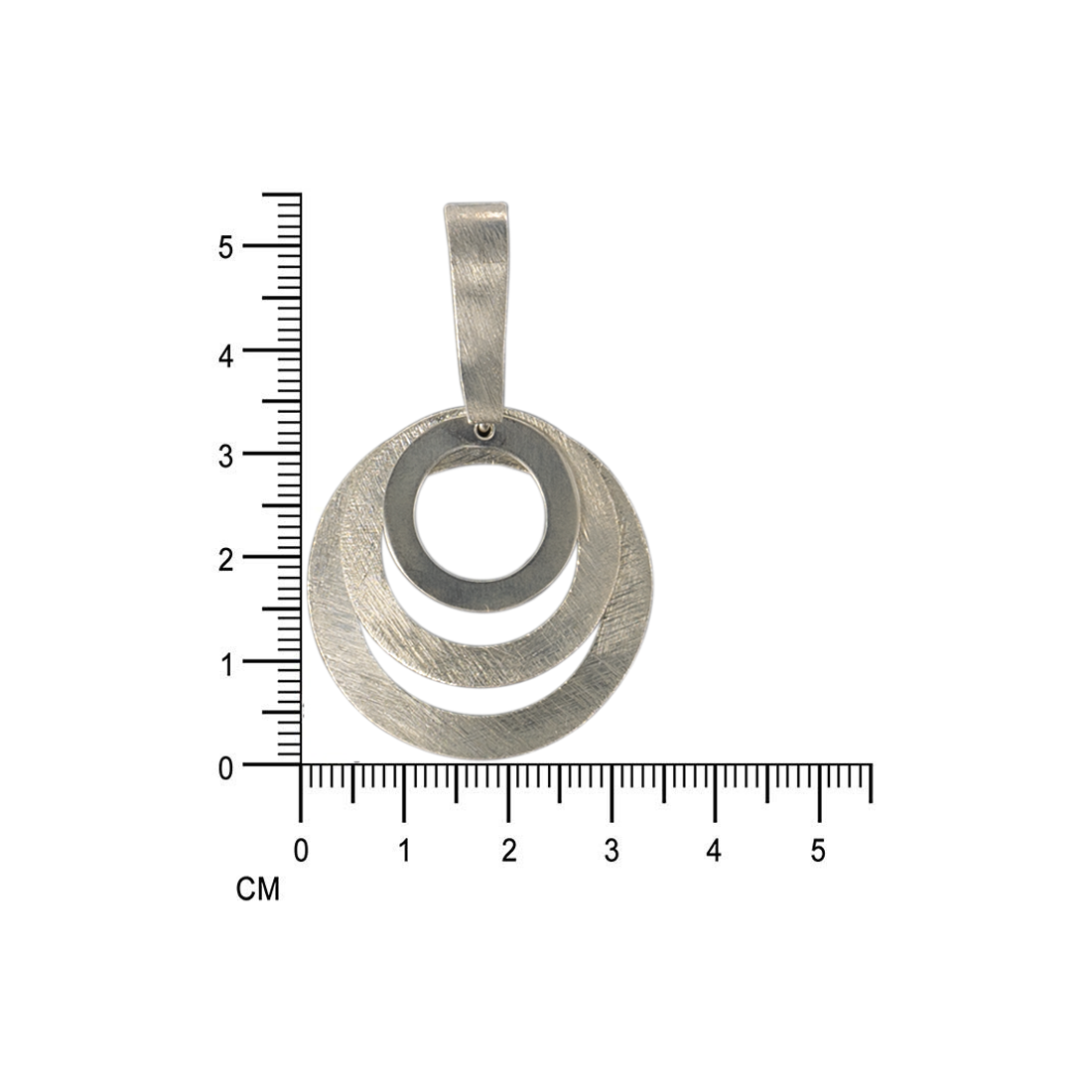 925 Sterling Silver Circular Cut Drop Earrings for Women & Girls