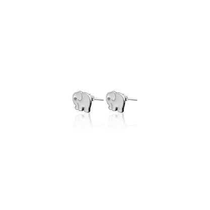 Sterling silver calf stud earrings for women and girls