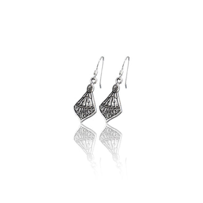 Sterling silver oxidized starlight earrings for women and girls