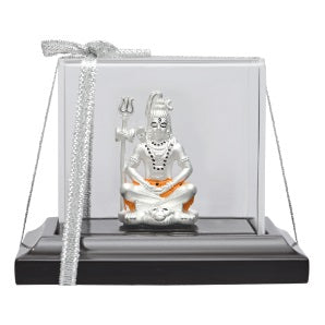 Lord Shiva 999 Silver Idol