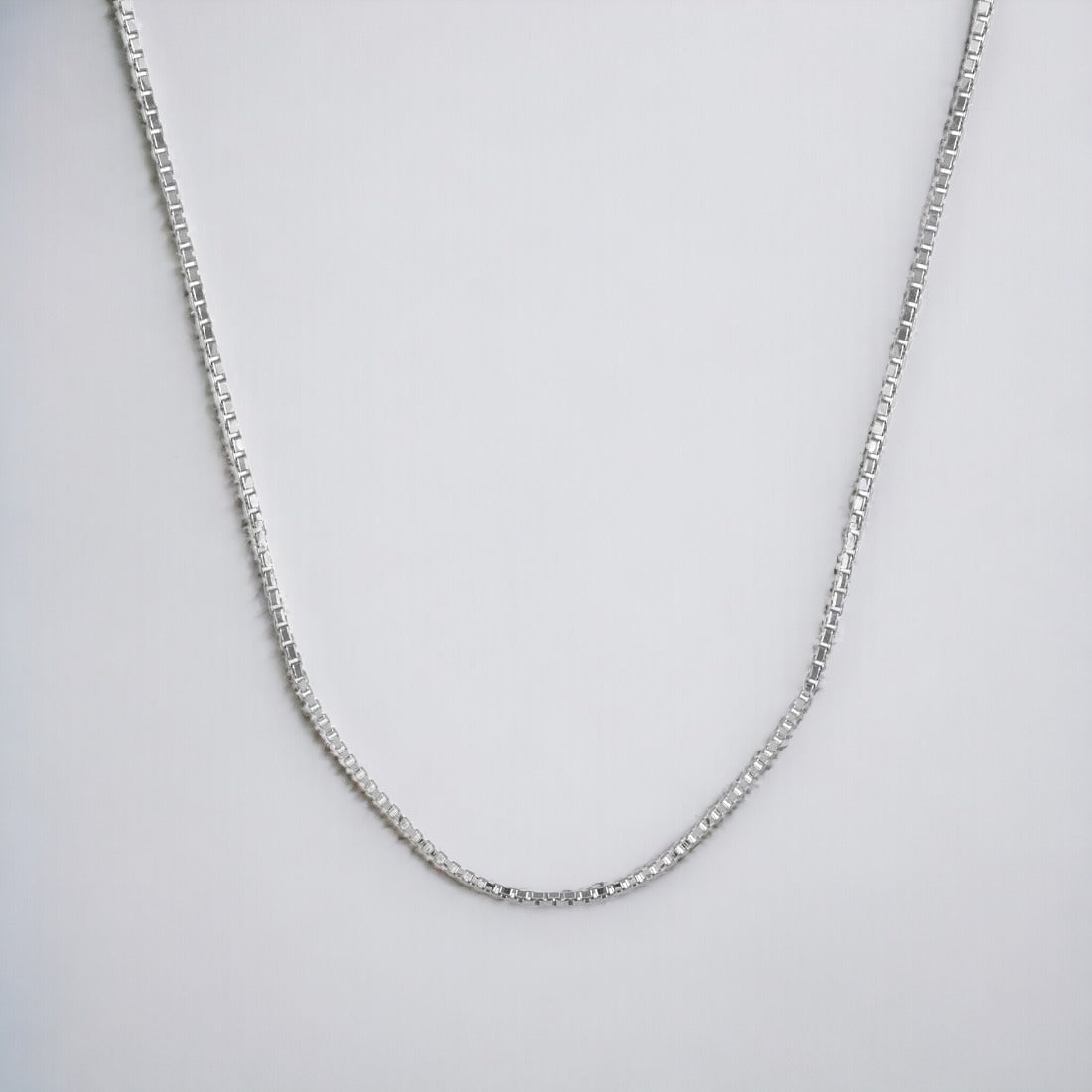 Sleek Sterling Silver Chain for Women & Girls - 2.96 Grams