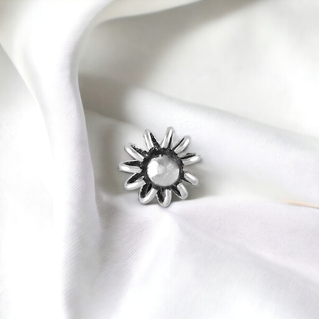 Small Round Nose Stud for Women & Girls