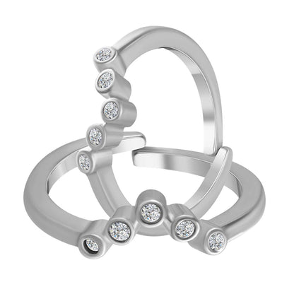 Stone Dot Toe Ring For Women & Girls