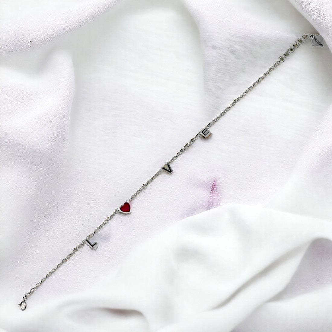 Love Initial Bracelet For Women & Girls