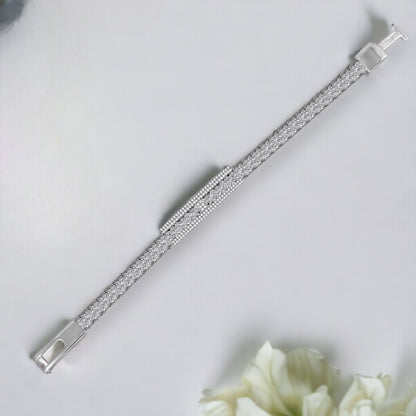 Silver Mesh Bracelet