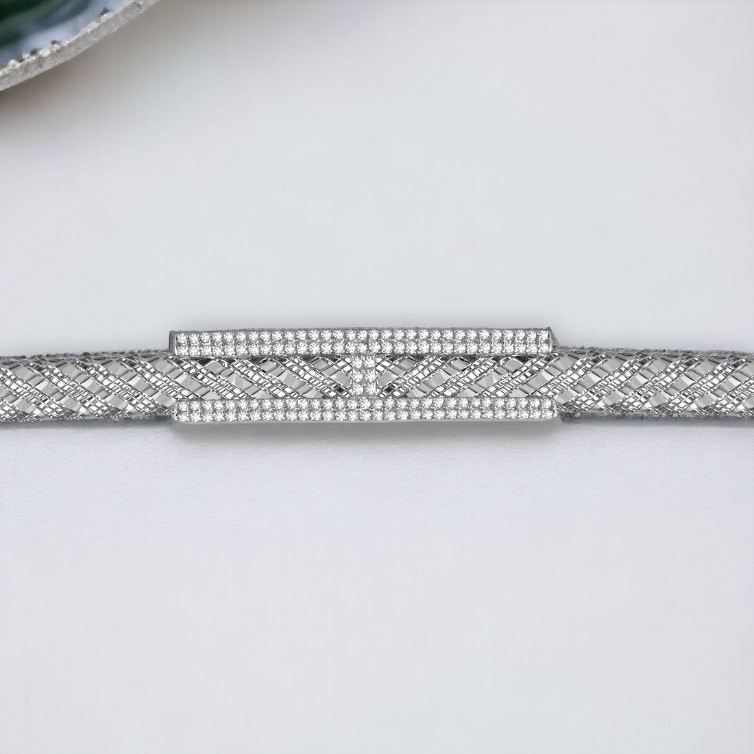 Silver Mesh Bracelet