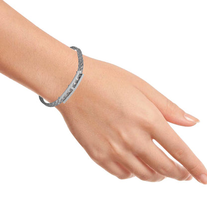 Silver Mesh Bracelet