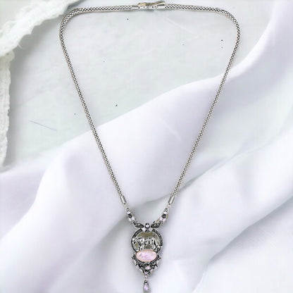 Oxidized Royal Necklace Set With Stone