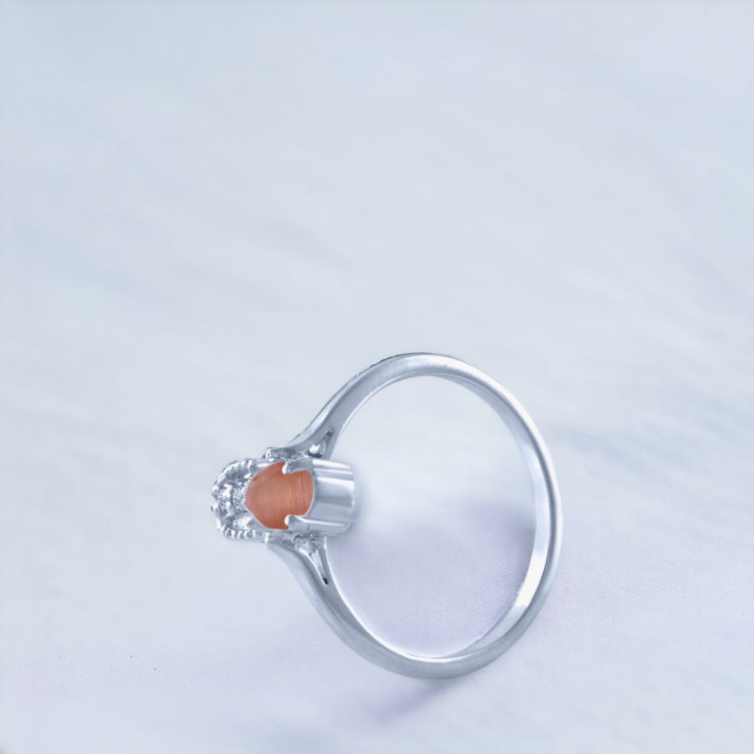 Filigree Silver Statement Ring