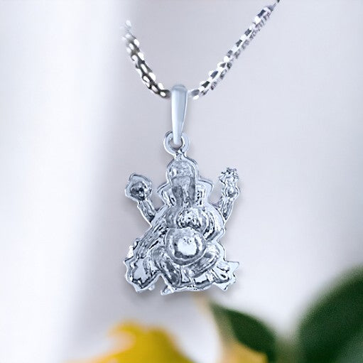 Ganesh Silver Pendant