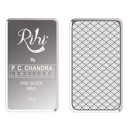 Silver Bar cum Coin 100 Gram (999 Purity)