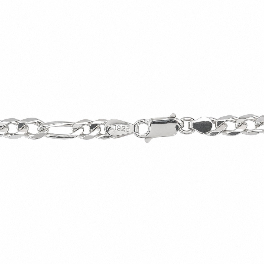 Sterling Silver EterKnight Classic Figaro Chain for Men