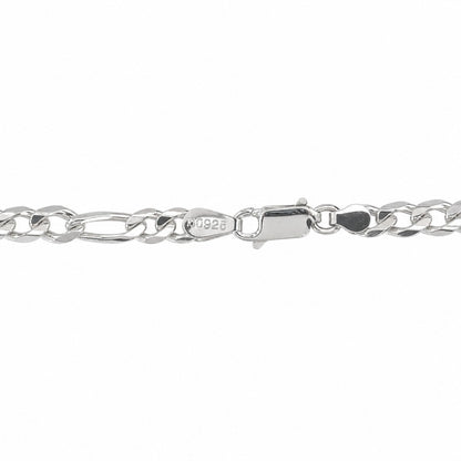 Sterling Silver EterKnight Classic Figaro Chain for Men
