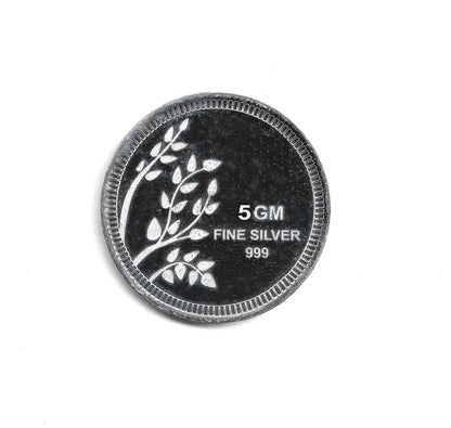 Independence Day Special 999 Pure Silver Coin 5 Gram