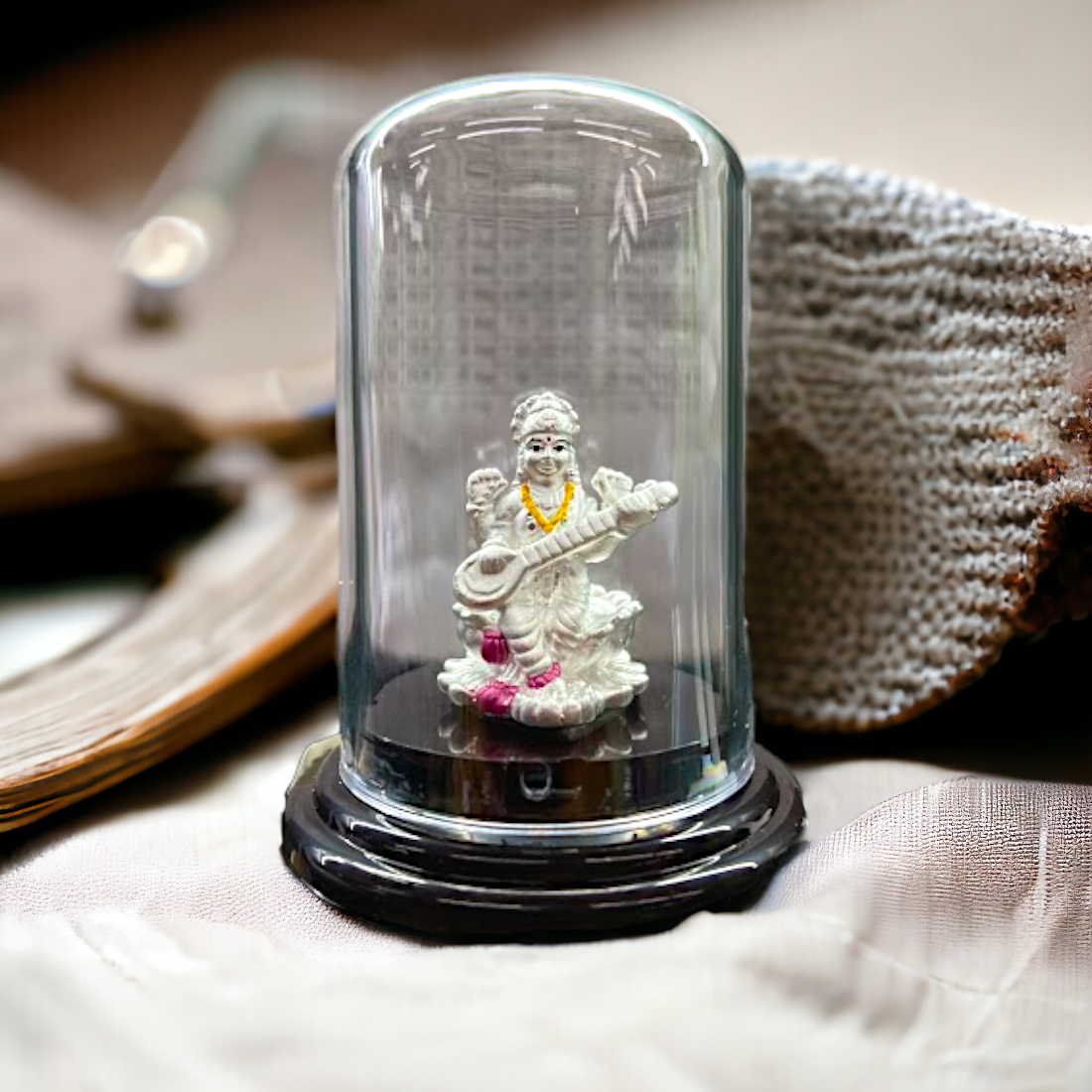 Devi Saraswati Idol 999 Purity